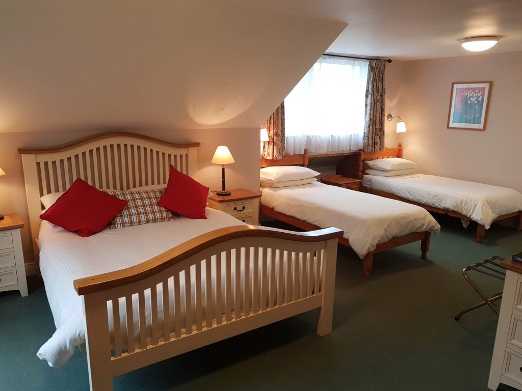 Beds in a room in San Antoine