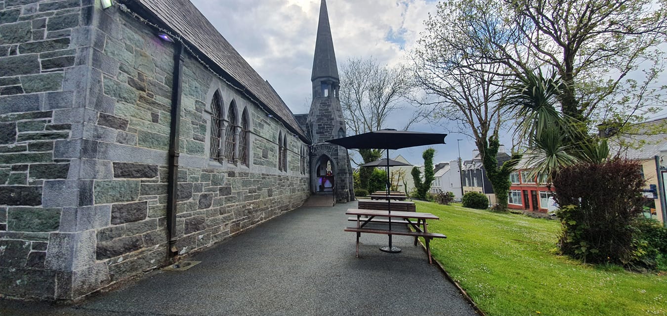 Outside of the Oratory Wine Bar